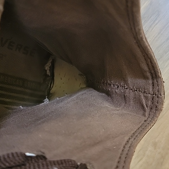 Converse brown leather, size US 10 - Picture 11 of 14